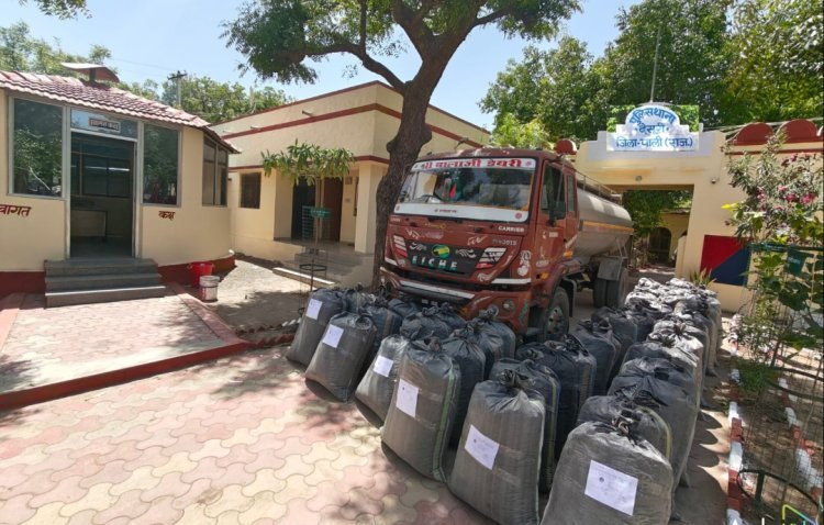 अवैध मादक पदार्थ डोडा पोस्ट जप्त टेंकर सीज़     