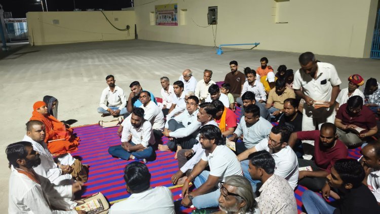 गौ सम्मान आह्वान अभियान के तहत सोजत और मारवाड़ की बैठक सम्पन्न 