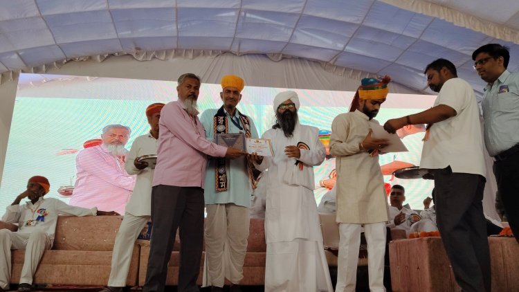 अब्दुल समद राही डॉ अंबेडकर कीर्ति सम्मान 2026 से सम्मानित