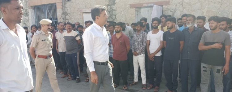 प्राधिकरण सचिव भाटी ने जिला कारागृह का किया निरीक्षण*  