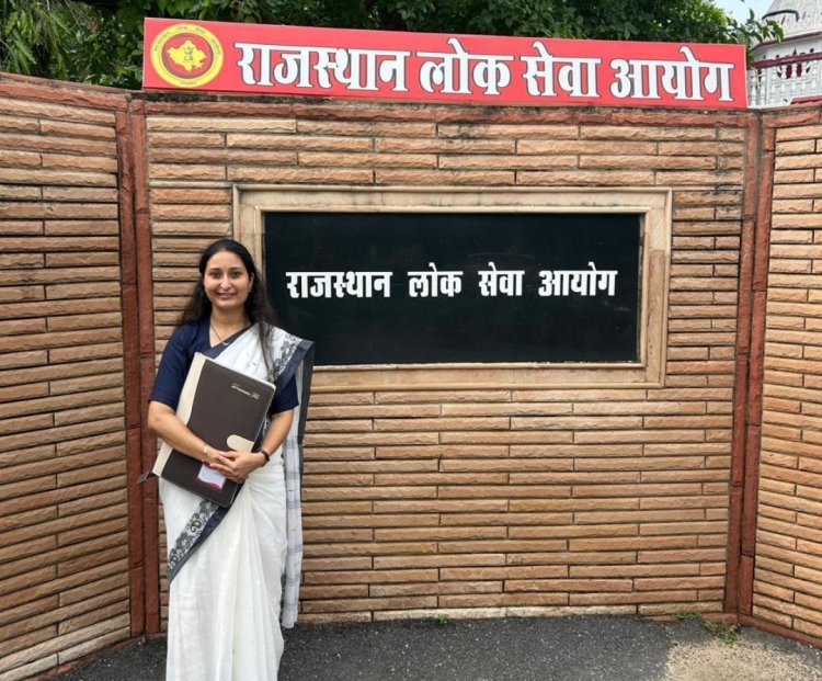 पायल ने किया  जिले का नाम रोशन R.A.S. में हुआ चयन 