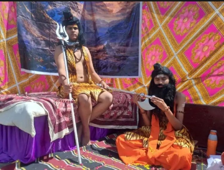 भगवान श्री परशुराम की निकली शोभायात्रा