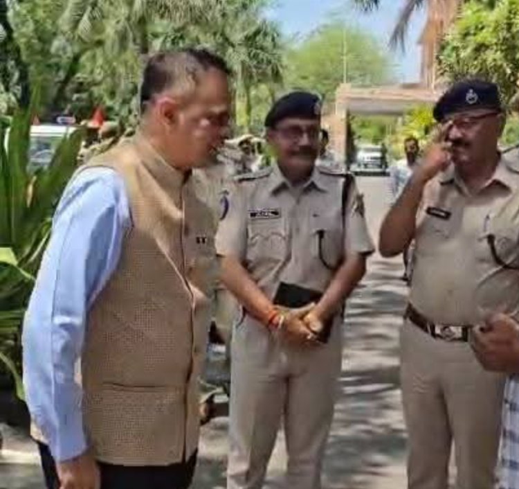 मुख्य सचिव श्रीनिवास जोधपुर आए