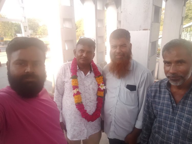 रक्तवीर मोहम्मद शाहीद सिलावट का किया भव्य स्वागत