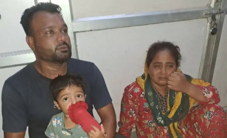 इलाज के दौरान बच्चे की हुई मौत परिजनों ने लगाया लापरवाही का आरोप       