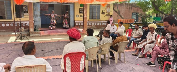 जिले की पांचों विधानसभा क्षेत्रों के गांवों में पहुंच रहे ग्राम रथ