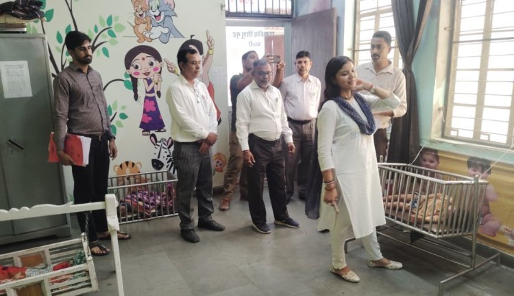 न्यायिक अधिकारी ने किया वृद्धाश्रम का निरीक्षण*