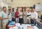 फिल्ड वर्कर्स तकनीकी कर्मचारियों मजदूरों श्रमिकों को इम्यूनिटी एनर्जी बुस्टर 100 कीट वितरित 