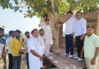 सेवा संकल्प के तहत मजदूरों में किया जूस वितरित