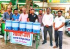 रावणा राजपूत समाज ने शीतल पेयजल से आमजन को दिलाई राहत 
