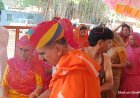 वैदिक मंत्रों से गुंजायमान हुआ गणेश मंदिर परिसर में जलयात्रा शनिवार को