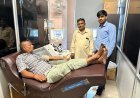 मेड़ता सिटी : जरूरतमंद के लिए देवदूत बने रक्तदाता विष्णु प्रसाद