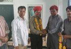 आईएफडब्ल्यूजे पाली जिला अध्यक्ष बनने पर अरुण जोशी का स्वागत, समाजसेवियों ने दी शुभकामनाएं।