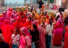 राधा कृष्ण प्रतिमाओ प्राण प्रतिष्ठा उत्सव पर निकली जलयात्रा