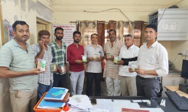 फिल्ड वर्कर्स तकनीकी कर्मचारियों मजदूरों श्रमिकों को इम्यूनिटी एनर्जी बुस्टर 100 कीट वितरित 