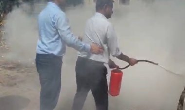 अस्पतालों में अग्नि सुरक्षा को लेकर हुई मॉक ड्रिल जांची तत्परता*