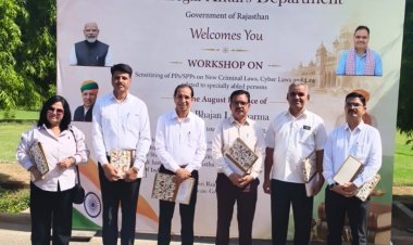 जयपुर में आयोजित राज्य स्तरीय विधिक कार्यशाला में पाली जिले के लोक अभियोजकों ने लिया भाग