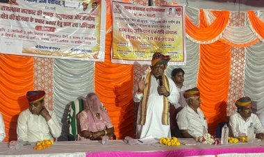 कैबिनेटमंत्री जोराराम कुमावत ने सुनी जनसमस्याएं’
