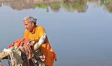 जलस्त्रोतो  की सफाई में अग्रणी भूमिका निभाते रहें है श्रीमाली