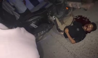 ट्रक की टक्कर से स्कूटी सवार की मौत परिजनों में आक्रोश