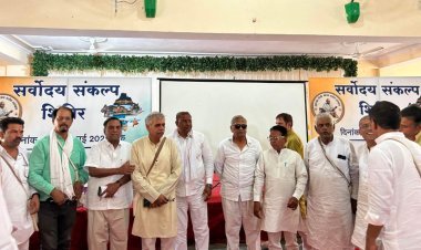 गाँधी वादी विचारधारा को जन-जन तक पहुँचाने का लिया संकल्प