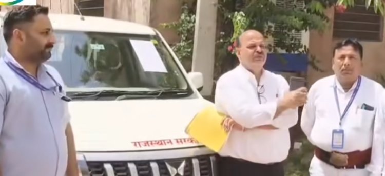 नगर निगम पाली का कार्यालय जिला न्यायालय के आदेश पर सील, आयुक्त का वाहन कुर्क