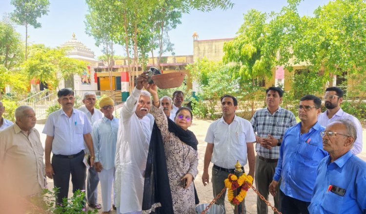 पक्षी परिंडा कार्यक्रम का हुआ आयोजन