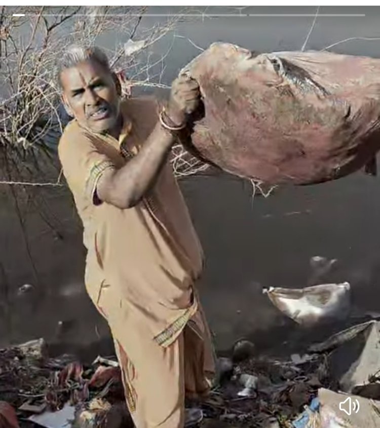 जलस्त्रोतो  की सफाई में अग्रणी भूमिका निभाते रहें है श्रीमाली