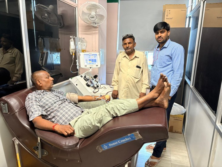 मेड़ता सिटी : जरूरतमंद के लिए देवदूत बने रक्तदाता विष्णु प्रसाद