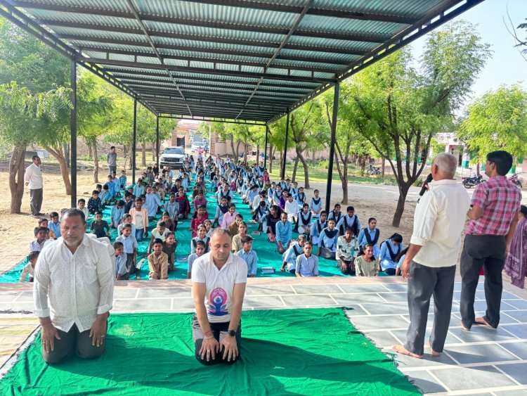 ग्राम पंचायत डेह में स्वास्थ्य जागरूकता गतिविधियों का आयोजन