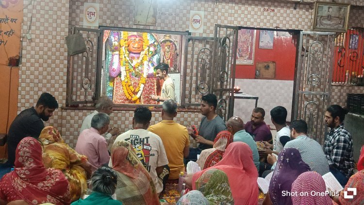 सुन्दरकांड पाठ का हुआ आयोजन