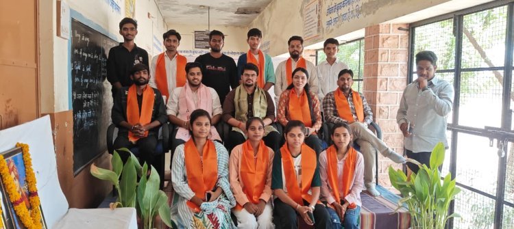 अखिल भारतीय विद्यार्थी परिषद इकाई सोजत का अभ्यास वर्ग संपन्न 