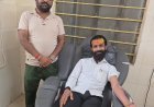 गौपुत्र शौरभ श्रीमाली ने किया आपतकालीन स्थिती मे 05 वी बार रक़्त दान 