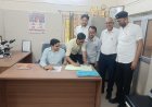 राजपुरोहित ने किया लेबोरेटरी टेक्नीशियन पद का पदभार ग्रहण