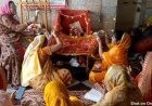 आशिकमास मे  हुए सामूहिक पूजा अर्चना  व हवन