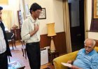 पूर्व उपराष्ट्रपति डॉ. हामिद अंसारी ने किया युवा लेखक अरमान नदीम की पुस्तक ‘आईने के अरमान’ का लोकार्पण