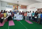 वीसोच कॉलेज सियाट में 'योग संगम' का भव्य आयोजन: