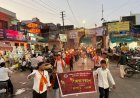 लोकतंत्र रक्षा के संकल्प के साथ ABVP सोजत ने निकाली विशाल मशाल यात्रा