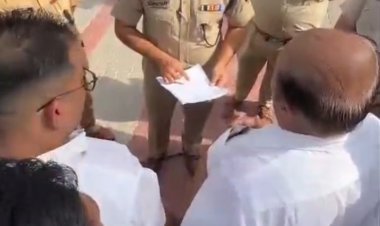 शराब ठेकेदारों ने पुलिस आयुक्त से की मुलाकात, थाना अधिकारी पर लगाए गंभीर आरोप*