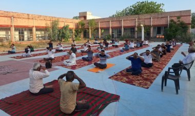 पांच दिवसीय निःशुल्क योग शिविरों का भव्य शुभारम्भ