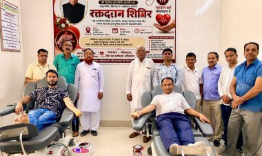 पुण्यतिथि पर सेवा का संकल्प: बाबूखान सिलावट की याद में स्वैच्छिक रक्तदान शिविर का आयोजन