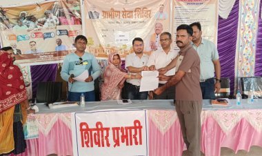 सवराड़ ग्रामीण सेवा शिविर में हुए समाधान