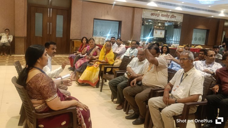 किशोरी व्यक्तित्व शिविर में बनाए रखे अनुशासन -दत्ता भांदुर्गे भाऊ  आज से 7जून तक चलेगा शिविर