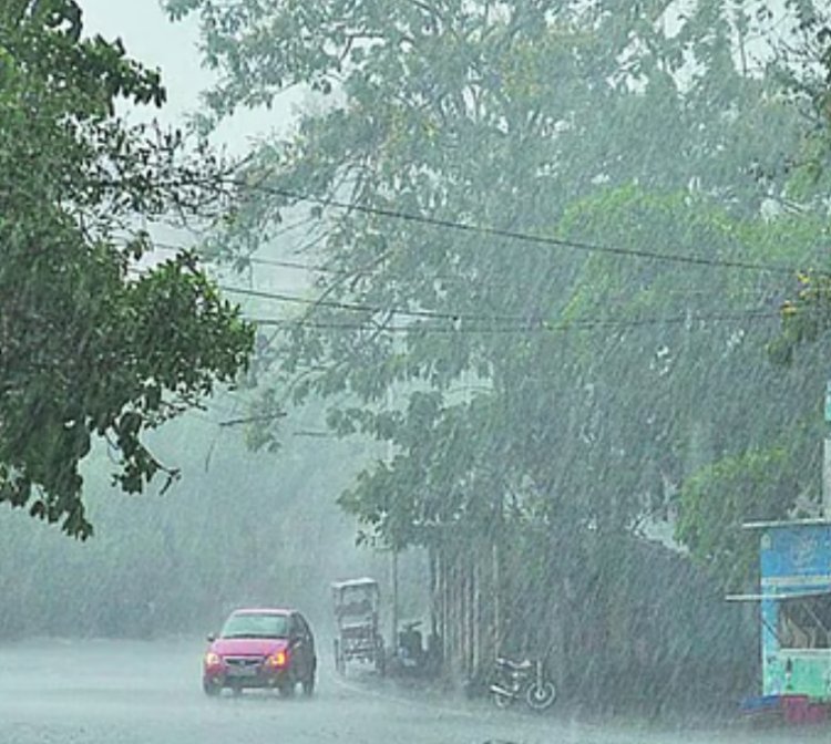 4  से 6 जून  कों  आंधी बारिश का रेड अलर्ट