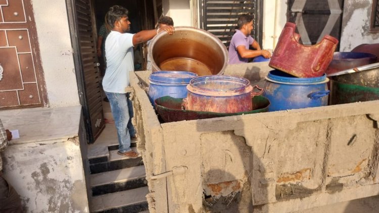 आवासीय क्षेत्र में अवैध रंगाई-धुलाई इकाई पर कार्रवाई, परिसर सील*