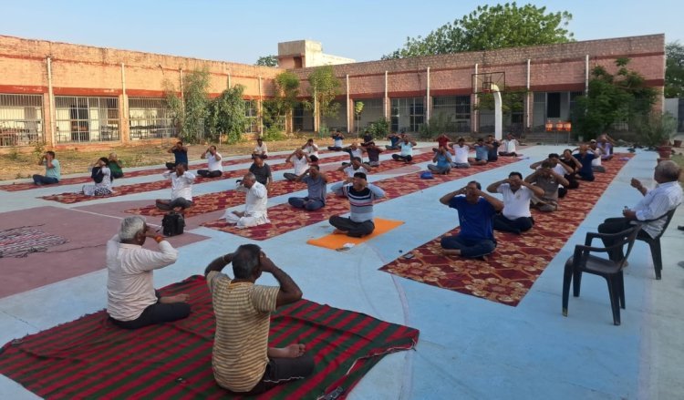 पांच दिवसीय निःशुल्क योग शिविरों का भव्य शुभारम्भ