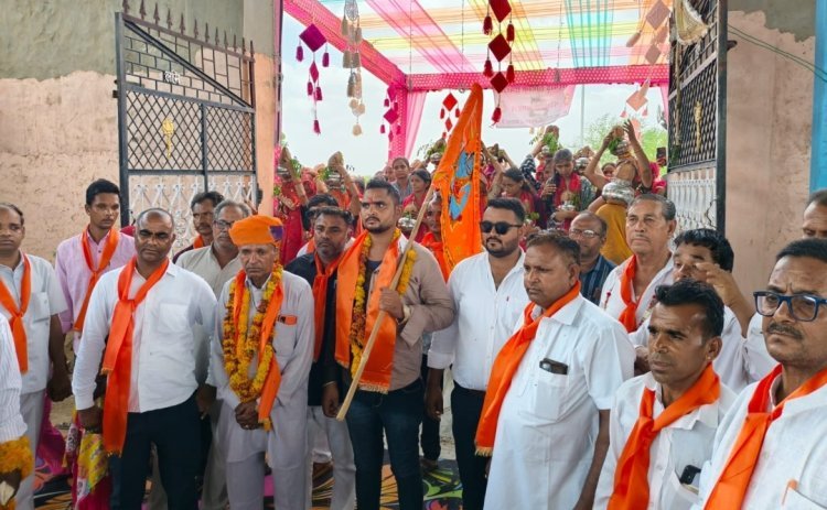 सोजत में रामेश्वर महादेव की निकली शोभायात्रा।  दूधिया रोशनी से नहाया भोले बाबा का दरबार