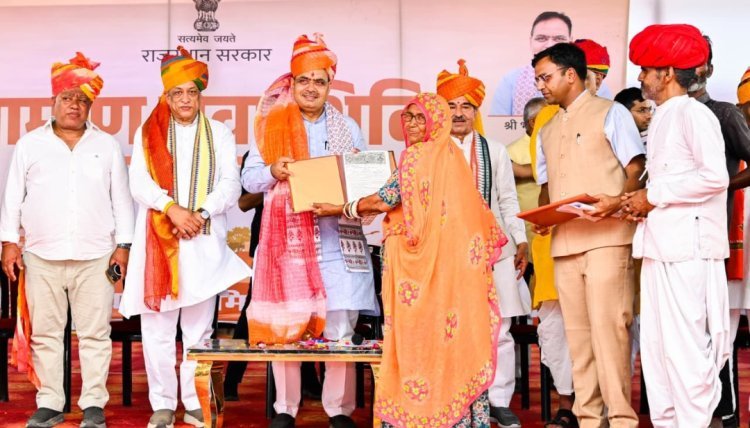 मुख्यमंत्री शर्मा ने ग्रामीण सेवा शिविर का किया अवलोकन*