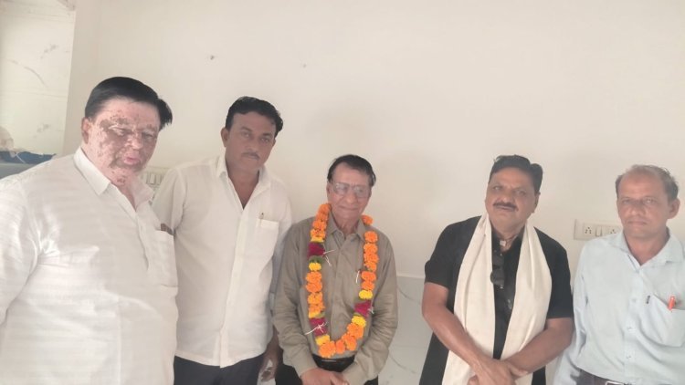 आई एफ डब्ल्यू जे के नवनियुक्त जिला अध्यक्ष अरूण जोशी का मुस्लिम समाज सदर ने किया स्वागत 