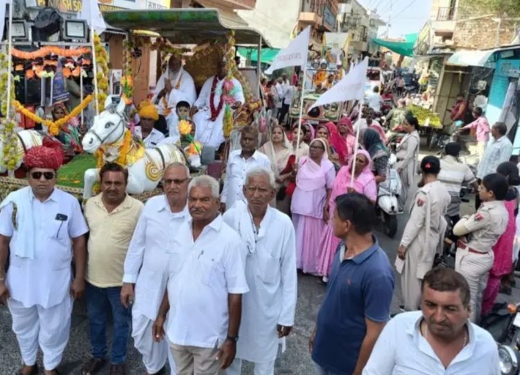 सोजत : कबीर जयंती महोत्सव धूमधाम से मनाया शोभायात्रा में उमड़ा जनसैलाब 
